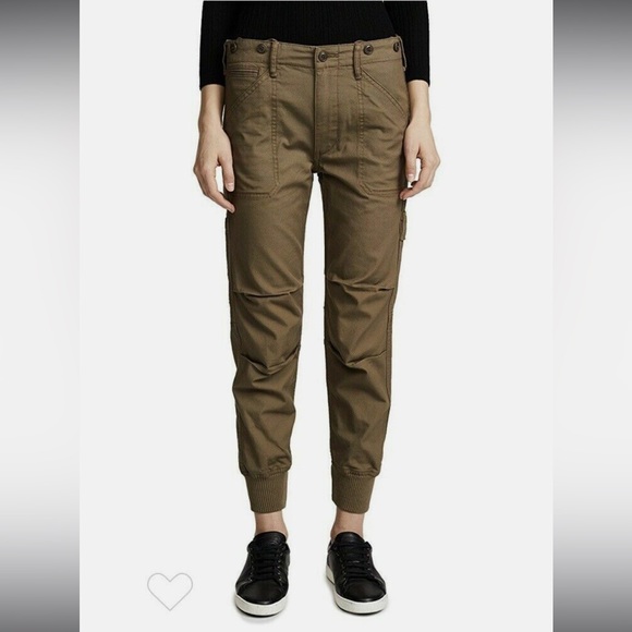 Vince Pants - Vince Slouchy oversized cotton blend Khaki Utility Pants ($325 USD)